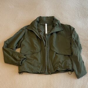 Lululemon Dark Green Utility Jacket